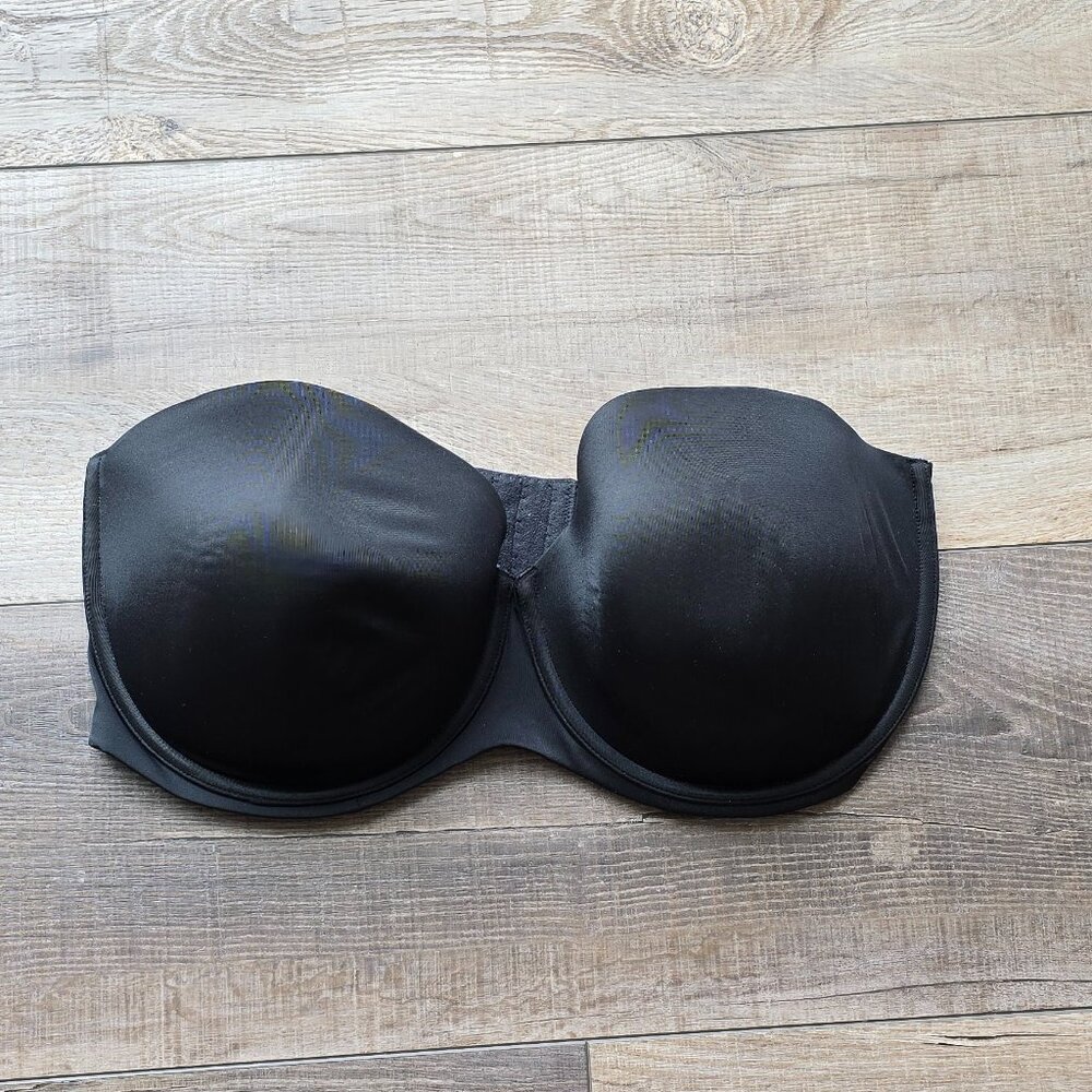 Cacique Multi-Way Boost Strapless Bra – Size 42G (Black)